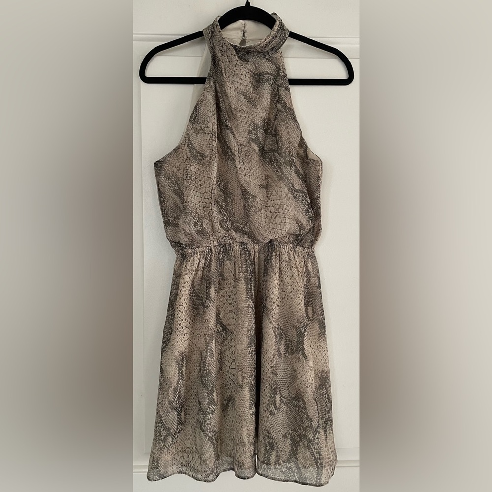 Express Sleeveless Halter Dress